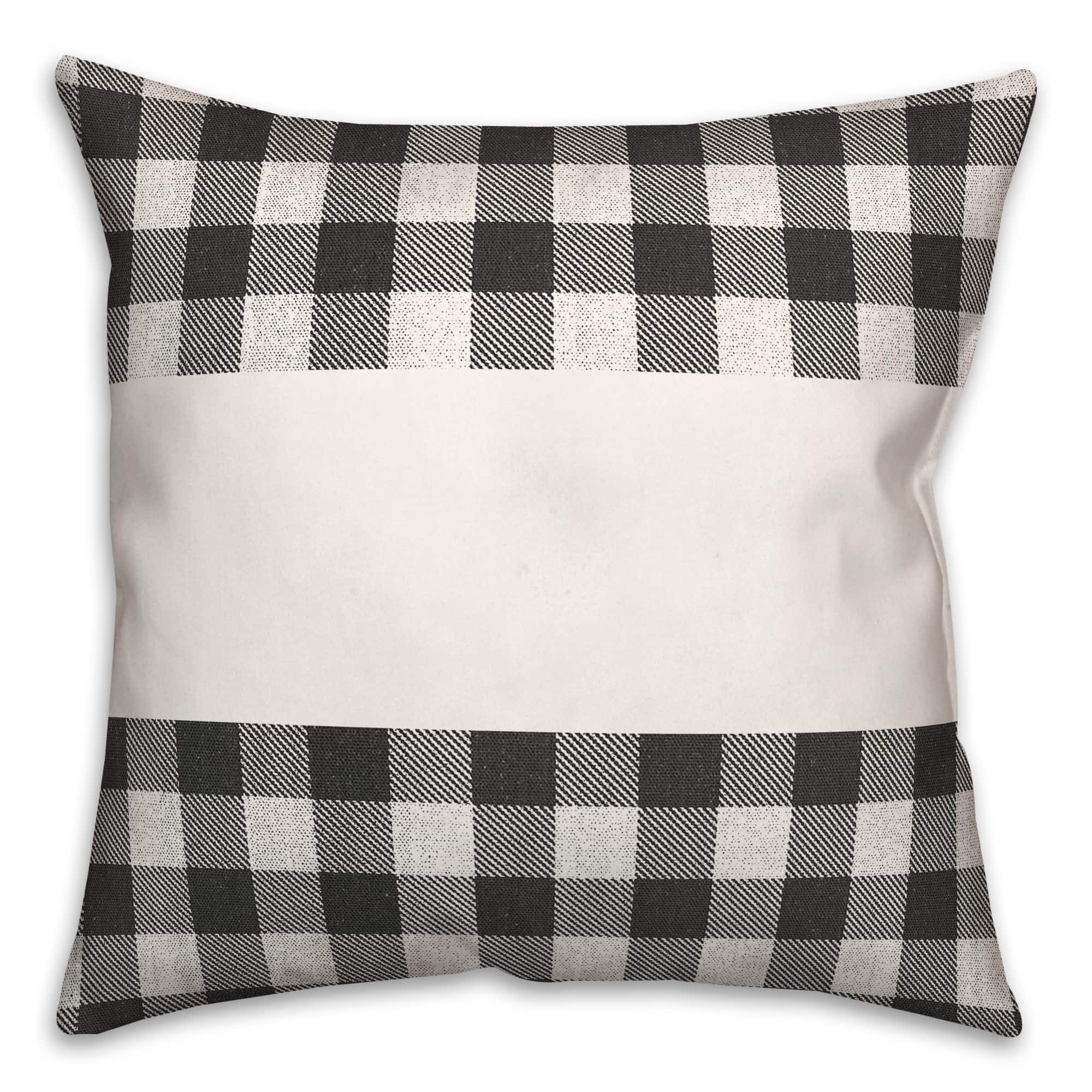 Joy Wreath Green 18x18 Throw Pillow